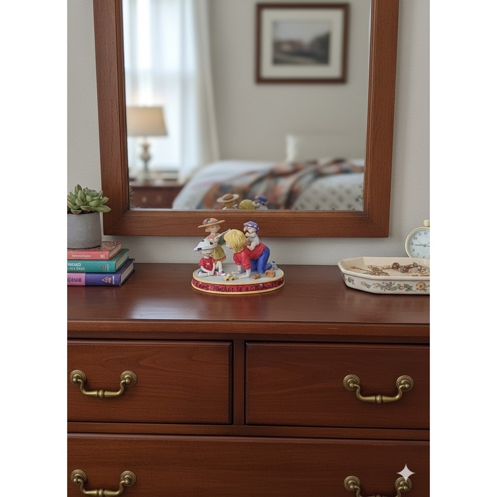 1999 Mary Engelbreit Ink Enesco Every Mother Is A Working Woman Figurine